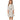 White Dress With Floral Embroidery