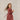 Red Floral Peter Pan Collar Dress