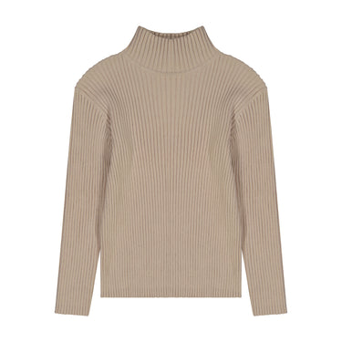 Knit Mock Neck