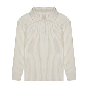 Rib Polo Sweater