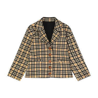 Bold Plaid Blazer