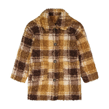 Plaid Teddy Jacket