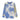 Tie Dye Ribbed Pajamas Set Blue