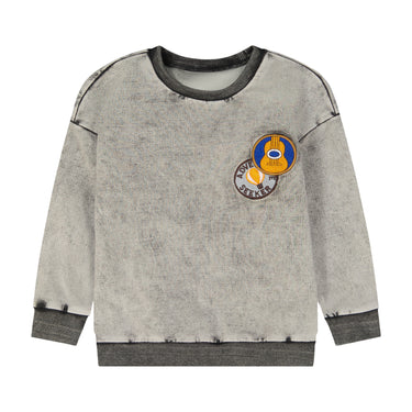 Denim Wash Sweatshirt