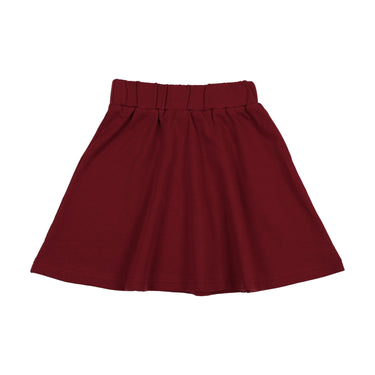 Letter Patch Skirt