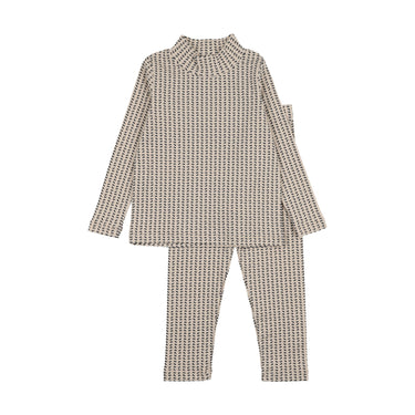 Mock Neck Set