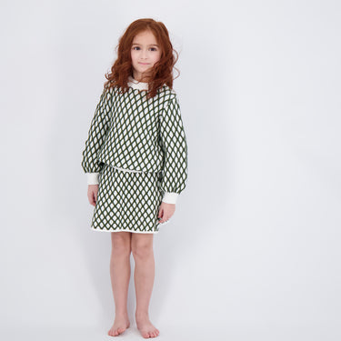 Patterned Knit Skirt