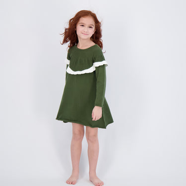 Olive Knit Dress