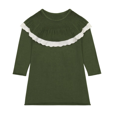 Olive Knit Dress