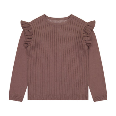 Ruffle Knit Sweater